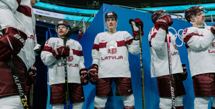 Latvijas hokeja izlase noslēdz olimpisko hokeja turnīru