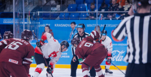 Lieliska otrā trešdaļa Latvijas studentiem sagādā uzvaru pār Šveices izlasi