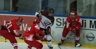 FOTO: Latvija U18 - Dānija U18 