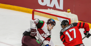 Pēdējā pārbaudes spēlē Latvijas piedzīvo neveiksmi pret zvaigžņoto Kanādu 