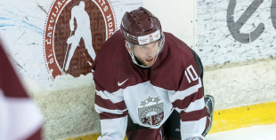 Latvijas hokeja izlases treniņš 24.03.2017.