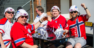 FOTO: Latvija - Norvēģija (pag. 3:2)