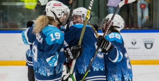 Vakar tika aizvadīta pirmā "Optibet" Baltijas sieviešu hokeja čempionāta spēle starp SHK "Laima" un "L&L Hope"