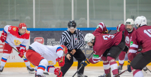 FOTO: Latvija U17 - Krievija U16 1:6