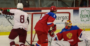 FOTO: Latvija U18 - Krievija U-18 3:4 (p.m.)