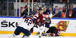 PČ: Latvija - Slovākija 3:1 