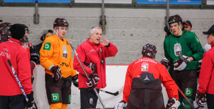 FOTO: Latvijas nacionālās izlases treniņš