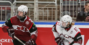 FOTO: U-18 izlases kandidātu savstarpējais mačs 