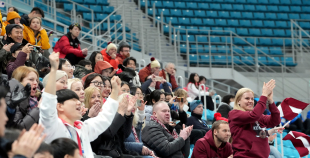Latvijas 3x3 hokeja izlasei zelta medaļas!