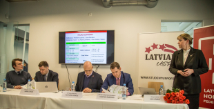 FOTO: 29. Pasaules Ziemas Universiādes preses konference 