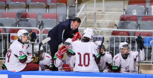 FOTO: Latvija U-18 - Krievija U-18 1:5