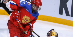 FOTO: Latvija U-18 - Krievija U-18 1:5