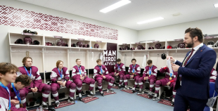 Latvijas 3x3 hokeja izlasei zelta medaļas!