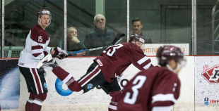Latvijas hokeja izlases treniņš 24.03.2017.