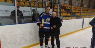 FOTO: Veterānu čempionāta uzvarētāju apbalvošana 