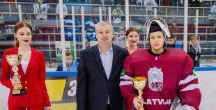 FOTO: Latvija U17 - Krievija U16 1:6