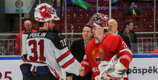 FOTO: Kanāda - Baltkrievija 2:0