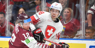 FOTO: Latvija - Šveice 1:3