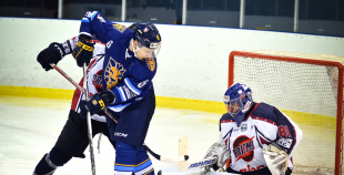 FOTO: HS "Rīga" - HK "Prizma" (3:1)