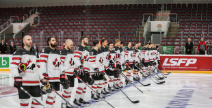 FOTO: Kanāda - Baltkrievija 2:0