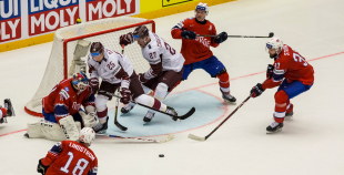 FOTO: Latvija - Norvēģija (pag. 3:2)