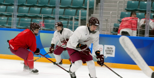 FOTO: Latvijas trīs pret trīs izlase aizvada treniņu Dienvidkorejā!