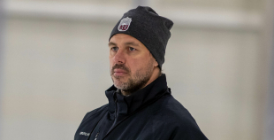 FOTO: Latvijas U-18 hokeja izlases treniņš