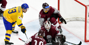 FOTO: Latvija -  Zviedrija (2:3)