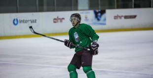 Latvijas izlases treniņš pirms došanās uz Franciju 