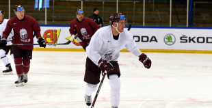 FOTO: Latvijas izlases treniņš (07.05.2018)