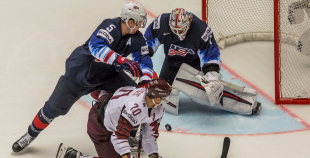 FOTO: Latvija - ASV (2:3 pag.)