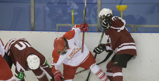 FOTO: Latvija U-16 - Dānija U-16 5:2