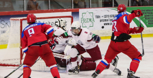FOTO: Latvija U18 - Krievija U-18 3:4 (p.m.)