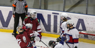 Latvijas U-16 hokejisti pirmajā mačā ar 5:3 uzveic Norvēģiju
