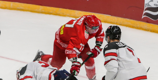 FOTO: Kanāda - Baltkrievija 2:0