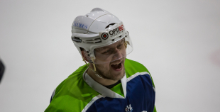 Saulietim četri vārti un piespēle, "MOGO" otrajā spēlē sagrauj "Prizma"