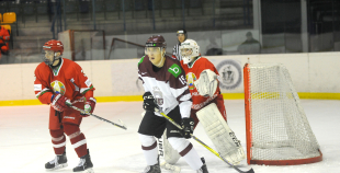 FOTO: Latvijas U-20 izlase turnīrā Ventspilī cieš neveiksmi (1:4) arī pret baltkrieviem 