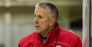 Hārtlija vadībā Latvijas valstsvienība aizvada treniņu; nosaukts arī izlases kapteinis turnīram Minskā