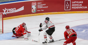 FOTO: Kanāda - Baltkrievija 2:0