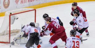 FOTO: Latvija - Austrija 2:1