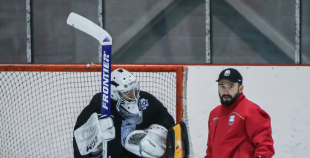 Latvijas izlases treniņš pirms došanās uz Franciju 