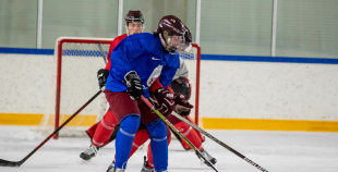 FOTO: Latvijas U-20 valstsvienība turpina gatavoties pasaules čempionātam