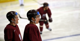 FOTO: Latvijas izlases treniņš (07.05.2018)