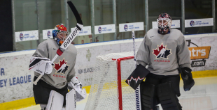 FOTO: Kanādas olimpiskās izlases treniņš