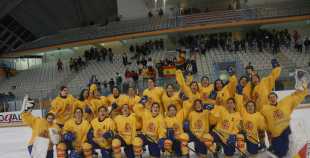 Latvijas sieviešu hokeja izlasei neveiksme pirmajā PČ spēlē