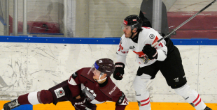 Latvijas nacionālā izlase vēlreiz uzvar Austriju