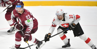 FOTO: Latvija - Šveice 1:3