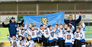 FOTO: LBJČH U-9 A grupas grupas apbalvošana 