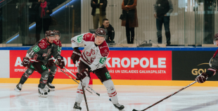 “Akropoles” ledus arēnā prezentētas Latvijas hokeja izlases jaunās formas