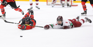 Mūsu U-18 hokejisti fantastiski cīnās un iegūst astoto vietu pasaulē!